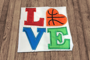 A Designer's Practical Take on the LOVE Basketball Applique