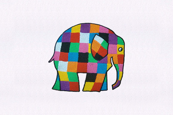A Professional's Look at the Checkered Elephant Embroidery