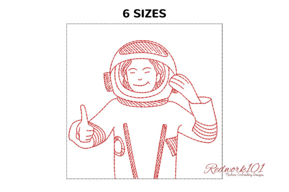 A Real-World Review of the Female Astronaut Embroidery Design