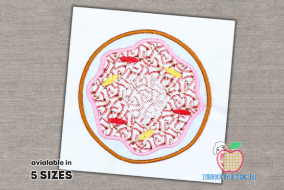 A Sweet Review: The Delicious Doughnut Applique Design
