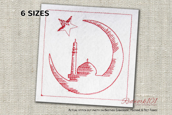 An Honest Review of the Islam Symbol Mosque Embroidery Design