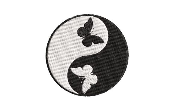 Balancing Peace and Play with a Yin-Yang Butterfly Design