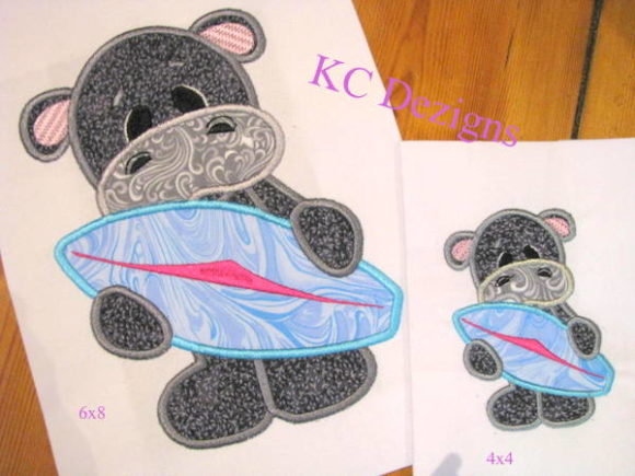 Beach Hippo Applique: A Summer Seller Reviewed
