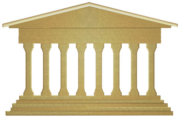Evaluating the Ancient Greek Temple Embroidery Design for Real Projects