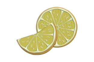 Evaluating the Sliced Lemon Embroidery Design for Market Success