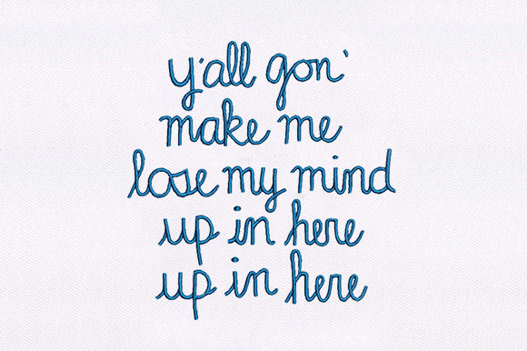 Make Me Lose My Mind: A Holiday Embroidery Designer's Review