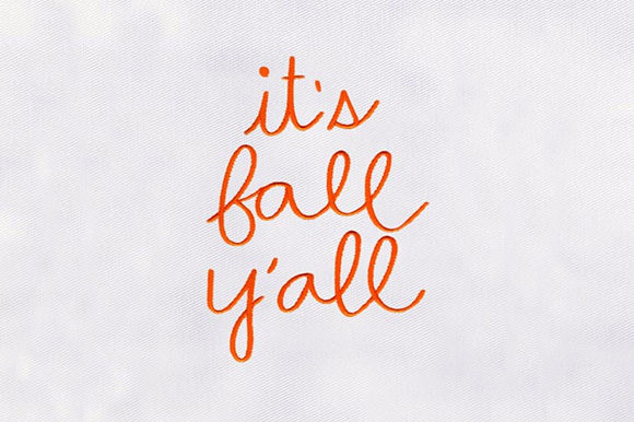 Putting Its Fall Yall to the Test: An Embroidery Designer's Review
