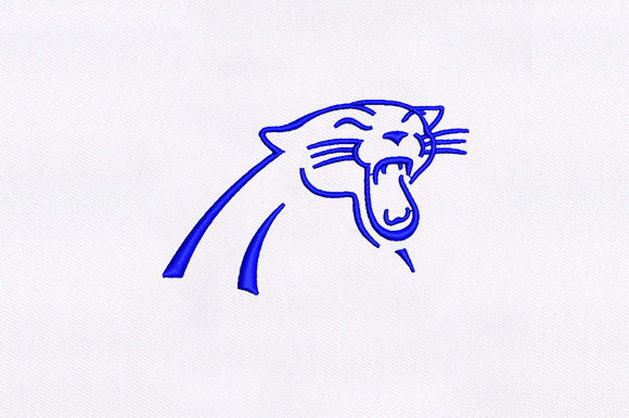 The Quiet Power of a Panther Embroidery Design